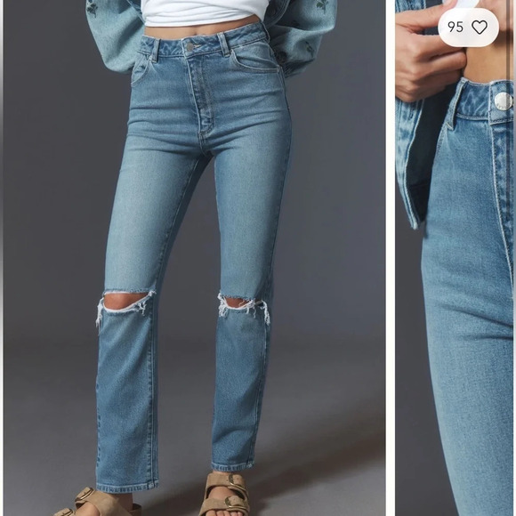 Rolla’s original high rise straight jeans size 27 in excellent condition - Picture 2 of 10